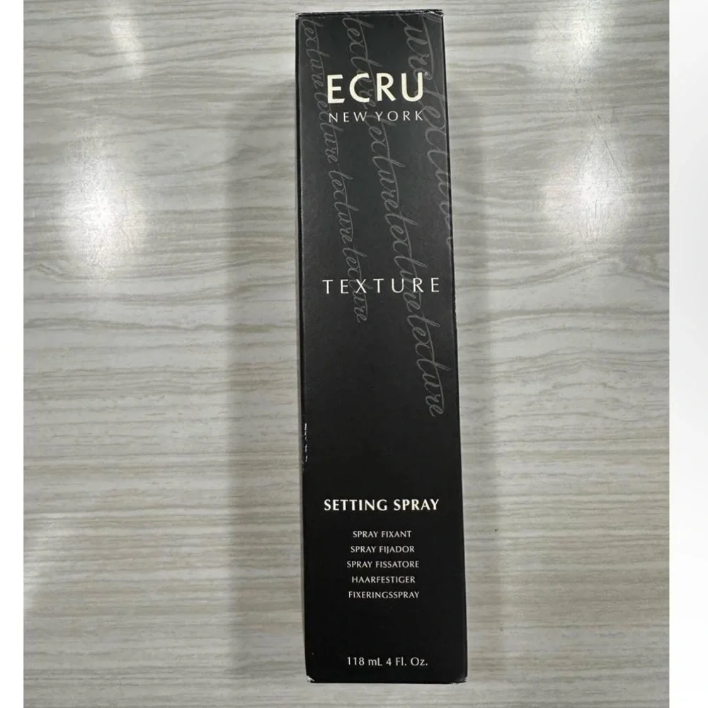 Ecru Hair Texture Setting Spray 4oz. Bottle